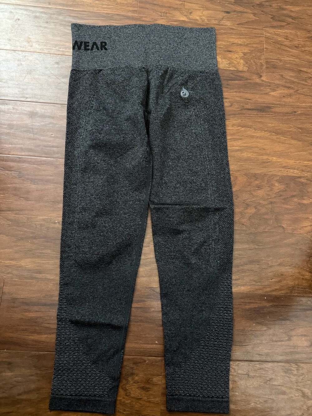 Ryderwear Seamless Charcoal High-Waisted Performance Leggings